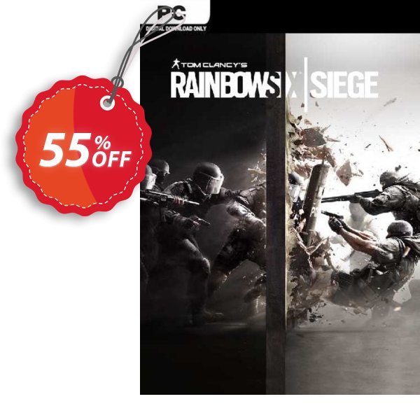 Tom Clancy&#039;s Rainbow Six Siege PC, US  Coupon, discount Tom Clancy's Rainbow Six Siege PC (US) Deal 2024 CDkeys. Promotion: Tom Clancy's Rainbow Six Siege PC (US) Exclusive Sale offer 