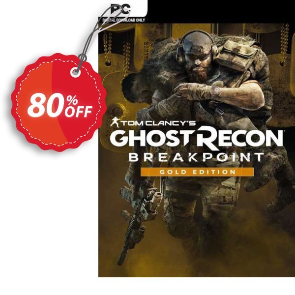 Tom Clancy&#039;s Ghost Recon Breakpoint - Gold Edition PC, EU  Coupon, discount Tom Clancy's Ghost Recon Breakpoint - Gold Edition PC (EU) Deal 2024 CDkeys. Promotion: Tom Clancy's Ghost Recon Breakpoint - Gold Edition PC (EU) Exclusive Sale offer 