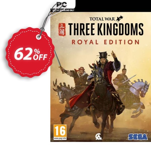 Total War: Three Kingdoms – Royal Edition PC Coupon, discount Total War: Three Kingdoms – Royal Edition PC Deal 2025 CDkeys. Promotion: Total War: Three Kingdoms – Royal Edition PC Exclusive Sale offer