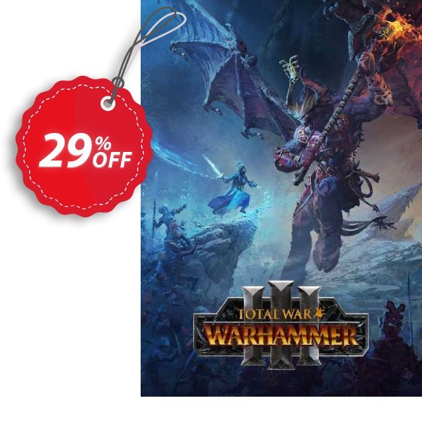 Total War: WARHAMMER III PC, EU Coupon, discount Total War: WARHAMMER III PC (EU) Deal 2025 CDkeys. Promotion: Total War: WARHAMMER III PC (EU) Exclusive Sale offer
