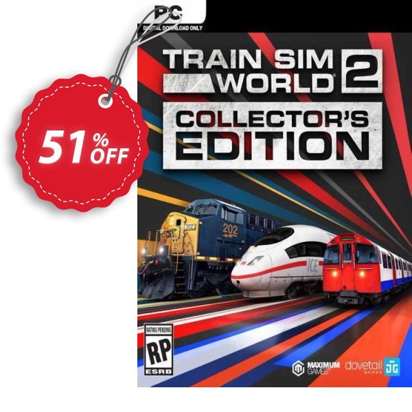 Train Sim World 2 - Collector&#039;s Edition PC Coupon, discount Train Sim World 2 - Collector's Edition PC Deal 2024 CDkeys. Promotion: Train Sim World 2 - Collector's Edition PC Exclusive Sale offer 
