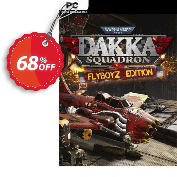 Warhammer 40,000: Dakka Squadron - Flyboyz Edition PC Coupon, discount Warhammer 40,000: Dakka Squadron - Flyboyz Edition PC Deal 2024 CDkeys. Promotion: Warhammer 40,000: Dakka Squadron - Flyboyz Edition PC Exclusive Sale offer 