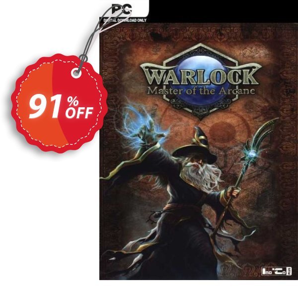Warlock - Master of the Arcane PC Coupon, discount Warlock - Master of the Arcane PC Deal 2024 CDkeys. Promotion: Warlock - Master of the Arcane PC Exclusive Sale offer 