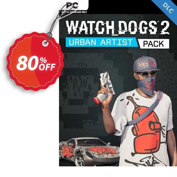 Watch Dogs 2 - Urban Artist Pack PC - DLC Coupon, discount Watch Dogs 2 - Urban Artist Pack PC - DLC Deal 2024 CDkeys. Promotion: Watch Dogs 2 - Urban Artist Pack PC - DLC Exclusive Sale offer 