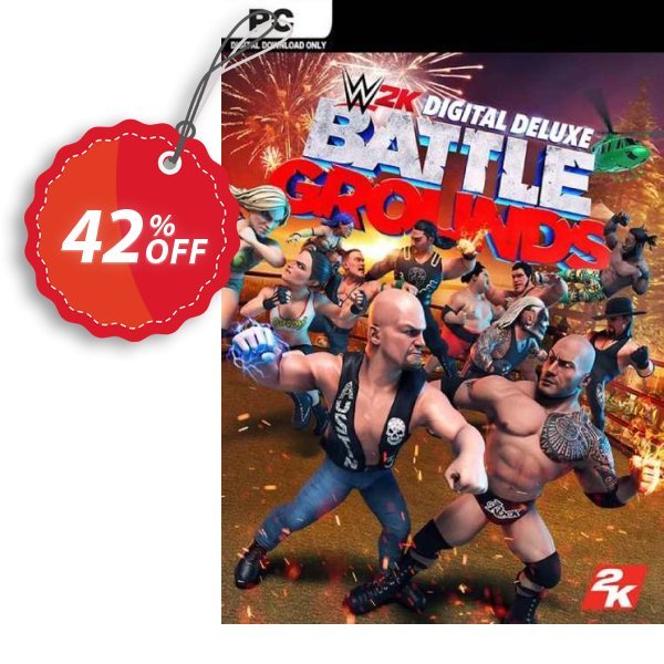 WWE 2K Battlegrounds Deluxe Edition PC, EU  Coupon, discount WWE 2K Battlegrounds Deluxe Edition PC (EU) Deal 2024 CDkeys. Promotion: WWE 2K Battlegrounds Deluxe Edition PC (EU) Exclusive Sale offer 