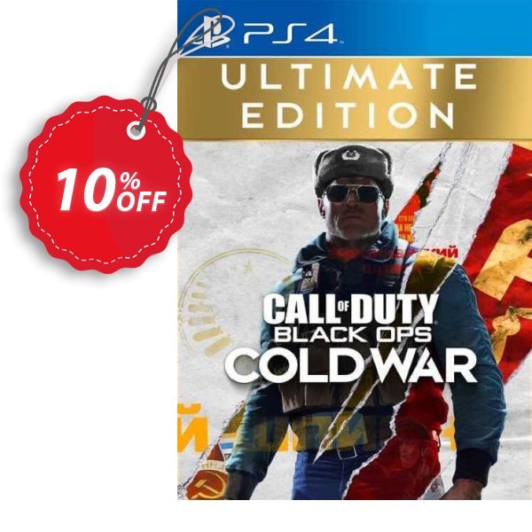 Call of Duty Black Ops Cold War - Ultimate Edition PS4/PS5, EU  Coupon, discount Call of Duty Black Ops Cold War - Ultimate Edition PS4/PS5 (EU) Deal 2024 CDkeys. Promotion: Call of Duty Black Ops Cold War - Ultimate Edition PS4/PS5 (EU) Exclusive Sale offer 