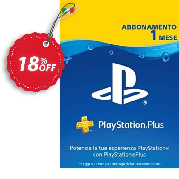 PS Plus - Monthly Subscription, Italy  Coupon, discount Playstation Plus - 1 Month Subscription (Italy) Deal 2024 CDkeys. Promotion: Playstation Plus - 1 Month Subscription (Italy) Exclusive Sale offer 