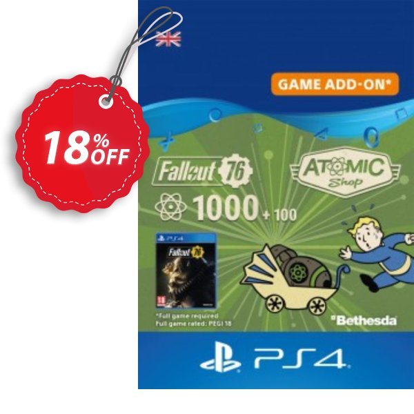 Fallout 76 - 1100 Atoms PS4 Coupon, discount Fallout 76 - 1100 Atoms PS4 Deal 2024 CDkeys. Promotion: Fallout 76 - 1100 Atoms PS4 Exclusive Sale offer 
