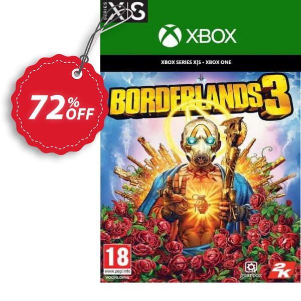 Borderlands 3 Xbox One/Xbox Series X|S, UK  Coupon, discount Borderlands 3 Xbox One/Xbox Series X|S (UK) Deal 2024 CDkeys. Promotion: Borderlands 3 Xbox One/Xbox Series X|S (UK) Exclusive Sale offer 