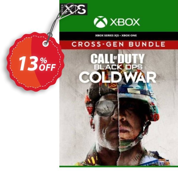 Call of Duty: Black Ops Cold War - Cross Gen Bundle Xbox One / Xbox Series X|S, Brazil  Coupon, discount Call of Duty: Black Ops Cold War - Cross Gen Bundle Xbox One / Xbox Series X|S (Brazil) Deal 2024 CDkeys. Promotion: Call of Duty: Black Ops Cold War - Cross Gen Bundle Xbox One / Xbox Series X|S (Brazil) Exclusive Sale offer 