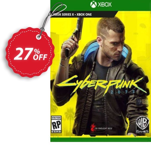 Cyberpunk 2077 Xbox One, EU  Coupon, discount Cyberpunk 2077 Xbox One (EU) Deal 2024 CDkeys. Promotion: Cyberpunk 2077 Xbox One (EU) Exclusive Sale offer 