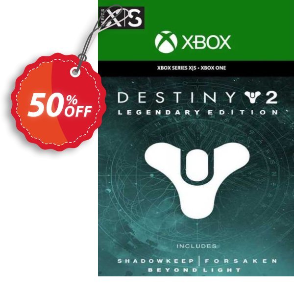 Destiny 2: Legendary Edition Xbox One, UK  Coupon, discount Destiny 2: Legendary Edition Xbox One (UK) Deal 2024 CDkeys. Promotion: Destiny 2: Legendary Edition Xbox One (UK) Exclusive Sale offer 