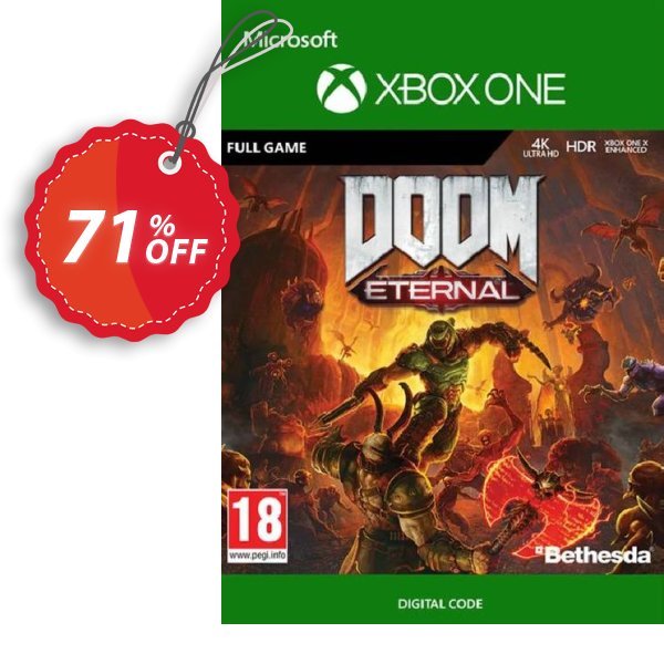 DOOM Eternal Xbox One, UK  Coupon, discount DOOM Eternal Xbox One (UK) Deal 2024 CDkeys. Promotion: DOOM Eternal Xbox One (UK) Exclusive Sale offer 