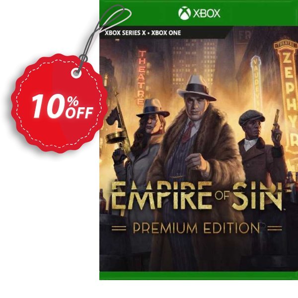 Empire of Sin - Premium Edition Xbox One, EU  Coupon, discount Empire of Sin - Premium Edition Xbox One (EU) Deal 2024 CDkeys. Promotion: Empire of Sin - Premium Edition Xbox One (EU) Exclusive Sale offer 