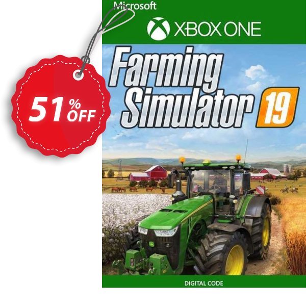Farming Simulator 19 Xbox One, UK  Coupon, discount Farming Simulator 19 Xbox One (UK) Deal 2024 CDkeys. Promotion: Farming Simulator 19 Xbox One (UK) Exclusive Sale offer 
