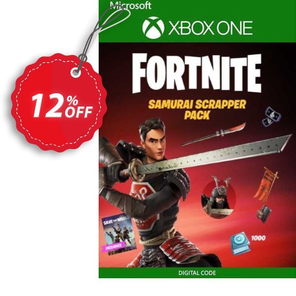 Fortnite: Samurai Scrapper Pack Xbox One, UK  Coupon, discount Fortnite: Samurai Scrapper Pack Xbox One (UK) Deal 2024 CDkeys. Promotion: Fortnite: Samurai Scrapper Pack Xbox One (UK) Exclusive Sale offer 