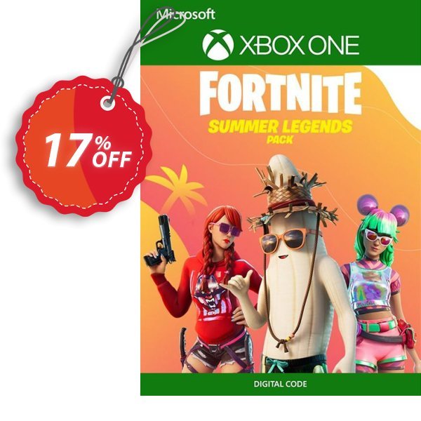 Fortnite - Summer Legends Pack Xbox One, UK  Coupon, discount Fortnite - Summer Legends Pack Xbox One (UK) Deal 2024 CDkeys. Promotion: Fortnite - Summer Legends Pack Xbox One (UK) Exclusive Sale offer 