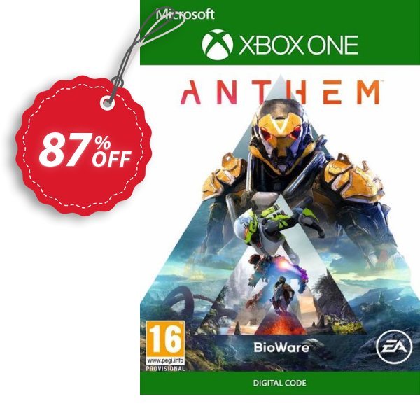 ANTHEM Xbox One, UK  Coupon, discount ANTHEM Xbox One (UK) Deal 2024 CDkeys. Promotion: ANTHEM Xbox One (UK) Exclusive Sale offer 