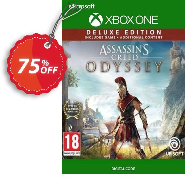 Assassins Creed Odyssey - Deluxe Edition Xbox One, UK  Coupon, discount Assassins Creed Odyssey - Deluxe Edition Xbox One (UK) Deal 2024 CDkeys. Promotion: Assassins Creed Odyssey - Deluxe Edition Xbox One (UK) Exclusive Sale offer 