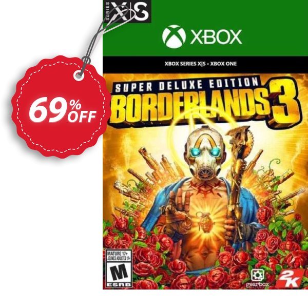 Borderlands 3 - Super Deluxe Edition Xbox One/Xbox Series X|S, UK  Coupon, discount Borderlands 3 - Super Deluxe Edition Xbox One/Xbox Series X|S (UK) Deal 2024 CDkeys. Promotion: Borderlands 3 - Super Deluxe Edition Xbox One/Xbox Series X|S (UK) Exclusive Sale offer 
