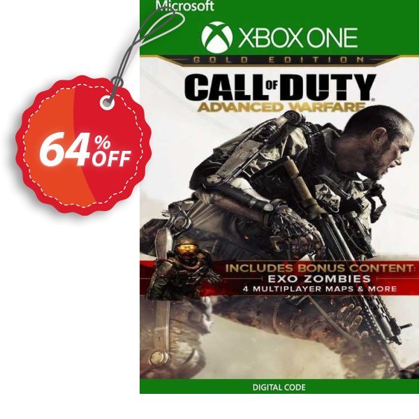 Call of Duty Advanced Warfare Gold Edition Xbox One, UK  Coupon, discount Call of Duty Advanced Warfare Gold Edition Xbox One (UK) Deal 2024 CDkeys. Promotion: Call of Duty Advanced Warfare Gold Edition Xbox One (UK) Exclusive Sale offer 
