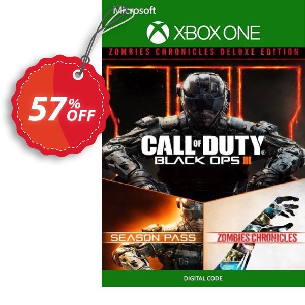 Call of Duty Black Ops III: Zombies Deluxe Xbox One, US  Coupon, discount Call of Duty Black Ops III: Zombies Deluxe Xbox One (US) Deal 2024 CDkeys. Promotion: Call of Duty Black Ops III: Zombies Deluxe Xbox One (US) Exclusive Sale offer 