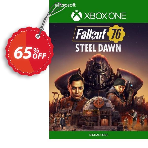 Fallout 76 Steel Dawn Xbox One, UK  Coupon, discount Fallout 76 Steel Dawn Xbox One (UK) Deal 2024 CDkeys. Promotion: Fallout 76 Steel Dawn Xbox One (UK) Exclusive Sale offer 