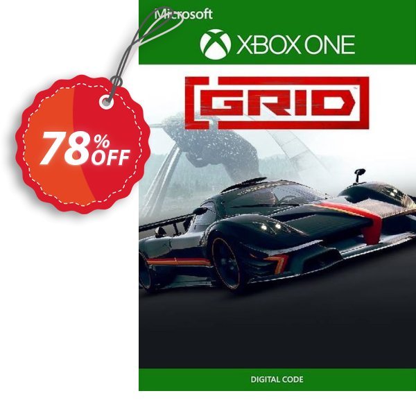 GRID Xbox One, UK  Coupon, discount GRID Xbox One (UK) Deal 2024 CDkeys. Promotion: GRID Xbox One (UK) Exclusive Sale offer 