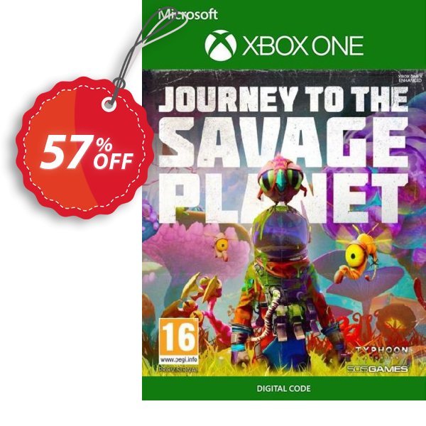 Journey to the Savage Planet Xbox One, UK  Coupon, discount Journey to the Savage Planet Xbox One (UK) Deal 2024 CDkeys. Promotion: Journey to the Savage Planet Xbox One (UK) Exclusive Sale offer 