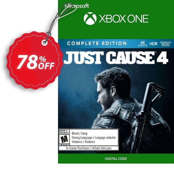 Just Cause 4 - Complete Edition Xbox One, UK  Coupon, discount Just Cause 4 - Complete Edition Xbox One (UK) Deal 2024 CDkeys. Promotion: Just Cause 4 - Complete Edition Xbox One (UK) Exclusive Sale offer 