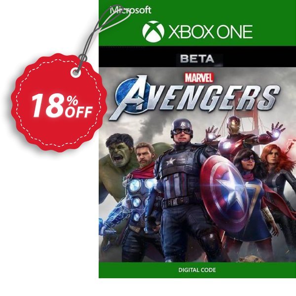 Marvel&#039;s Avengers Beta Access Xbox One Coupon, discount Marvel's Avengers Beta Access Xbox One Deal 2024 CDkeys. Promotion: Marvel's Avengers Beta Access Xbox One Exclusive Sale offer 