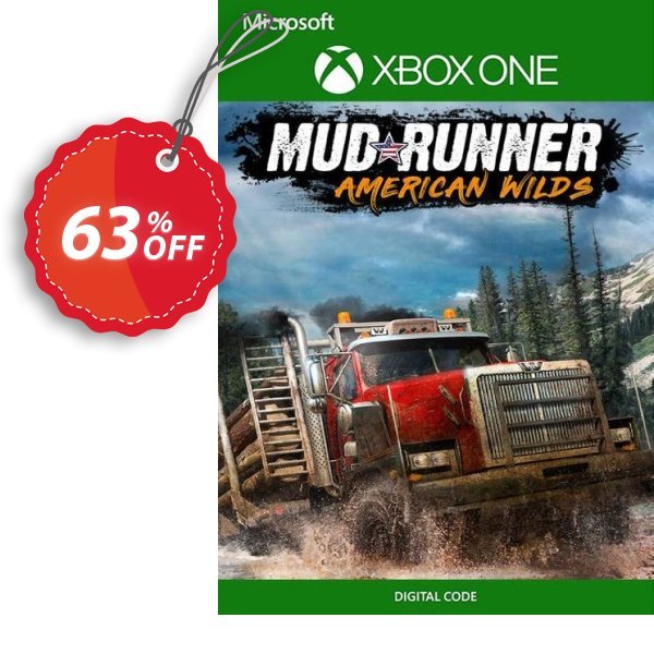Mudrunner -  American Wilds Edition Xbox One, UK  Coupon, discount Mudrunner -  American Wilds Edition Xbox One (UK) Deal 2024 CDkeys. Promotion: Mudrunner -  American Wilds Edition Xbox One (UK) Exclusive Sale offer 