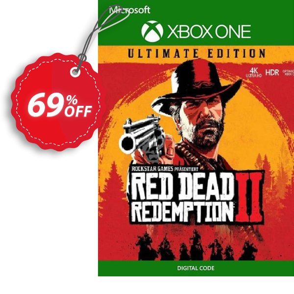 Red Dead Redemption 2 - Ultimate Edition Xbox One, US  Coupon, discount Red Dead Redemption 2 - Ultimate Edition Xbox One (US) Deal 2024 CDkeys. Promotion: Red Dead Redemption 2 - Ultimate Edition Xbox One (US) Exclusive Sale offer 