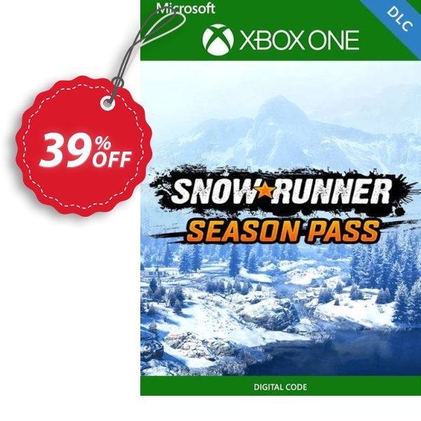 SnowRunner - Season Pass Xbox One, UK  Coupon, discount SnowRunner - Season Pass Xbox One (UK) Deal 2024 CDkeys. Promotion: SnowRunner - Season Pass Xbox One (UK) Exclusive Sale offer 