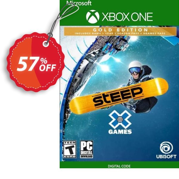 Steep X Games Gold Edition Xbox One, UK  Coupon, discount Steep X Games Gold Edition Xbox One (UK) Deal 2024 CDkeys. Promotion: Steep X Games Gold Edition Xbox One (UK) Exclusive Sale offer 
