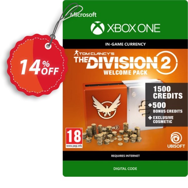 Tom Clancy&#039;s The Division 2 Welcome Pack Xbox One Coupon, discount Tom Clancy's The Division 2 Welcome Pack Xbox One Deal 2024 CDkeys. Promotion: Tom Clancy's The Division 2 Welcome Pack Xbox One Exclusive Sale offer 