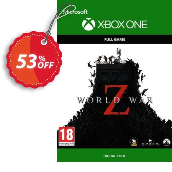 World War Z Xbox One, US  Coupon, discount World War Z Xbox One (US) Deal 2024 CDkeys. Promotion: World War Z Xbox One (US) Exclusive Sale offer 