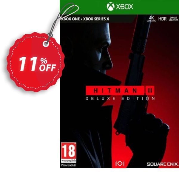 HITMAN 3 Deluxe Edition Xbox One/Xbox Series X|S, US  Coupon, discount HITMAN 3 Deluxe Edition Xbox One/Xbox Series X|S (US) Deal 2024 CDkeys. Promotion: HITMAN 3 Deluxe Edition Xbox One/Xbox Series X|S (US) Exclusive Sale offer 