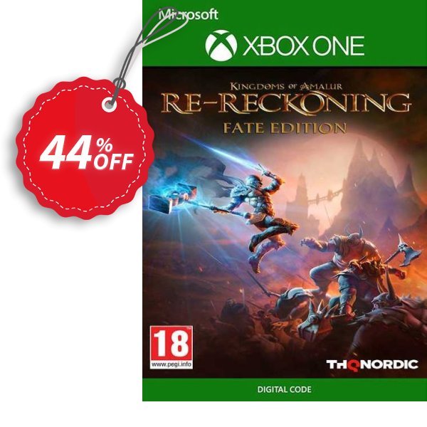 Kingdoms of Amalur: Re-Reckoning FATE Edition Xbox One, UK  Coupon, discount Kingdoms of Amalur: Re-Reckoning FATE Edition Xbox One (UK) Deal 2024 CDkeys. Promotion: Kingdoms of Amalur: Re-Reckoning FATE Edition Xbox One (UK) Exclusive Sale offer 