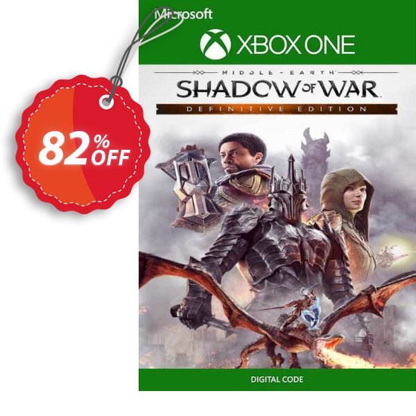 Middle Earth: Shadow of War Definitive Edition Xbox One/Xbox Series X|S/ WINDOWS 10, Brazil  Coupon, discount Middle Earth: Shadow of War Definitive Edition Xbox One/Xbox Series X|S/ Windows 10 (Brazil) Deal 2024 CDkeys. Promotion: Middle Earth: Shadow of War Definitive Edition Xbox One/Xbox Series X|S/ Windows 10 (Brazil) Exclusive Sale offer 