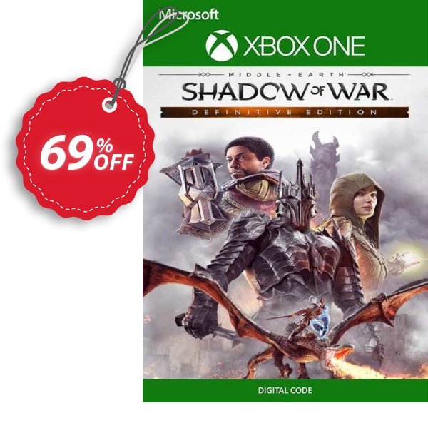 Middle Earth: Shadow of War Definitive Edition Xbox One, US  Coupon, discount Middle Earth: Shadow of War Definitive Edition Xbox One (US) Deal 2024 CDkeys. Promotion: Middle Earth: Shadow of War Definitive Edition Xbox One (US) Exclusive Sale offer 