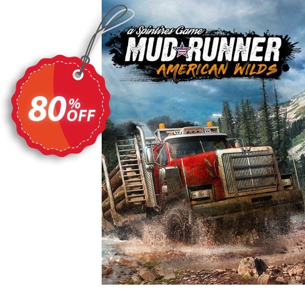 Spintires Mudrunner American Wilds PC Coupon, discount Spintires Mudrunner American Wilds PC Deal. Promotion: Spintires Mudrunner American Wilds PC Exclusive offer 