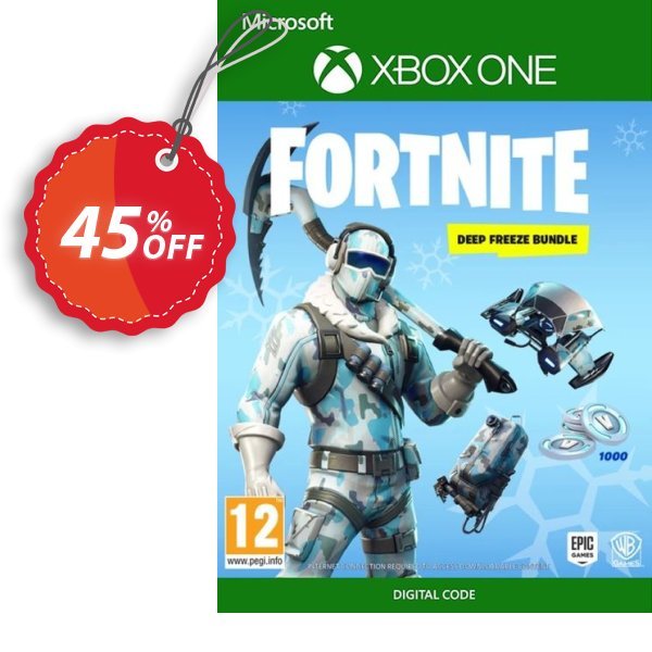 Fortnite Deep Freeze Bundle Xbox One Coupon, discount Fortnite Deep Freeze Bundle Xbox One Deal 2024 CDkeys. Promotion: Fortnite Deep Freeze Bundle Xbox One Exclusive Sale offer 
