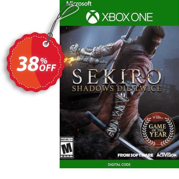 Sekiro: Shadows Die Twice - GOTY Edition Xbox One, UK Coupon, discount Sekiro: Shadows Die Twice - GOTY Edition Xbox One (UK) Deal 2025 CDkeys. Promotion: Sekiro: Shadows Die Twice - GOTY Edition Xbox One (UK) Exclusive Sale offer