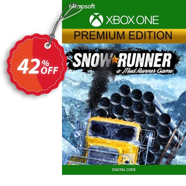 SnowRunner - Premium Edition Xbox One, UK  Coupon, discount SnowRunner - Premium Edition Xbox One (UK) Deal 2024 CDkeys. Promotion: SnowRunner - Premium Edition Xbox One (UK) Exclusive Sale offer 