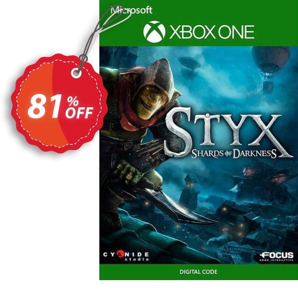 Styx: Shards of Darkness Xbox One, UK  Coupon, discount Styx: Shards of Darkness Xbox One (UK) Deal 2024 CDkeys. Promotion: Styx: Shards of Darkness Xbox One (UK) Exclusive Sale offer 