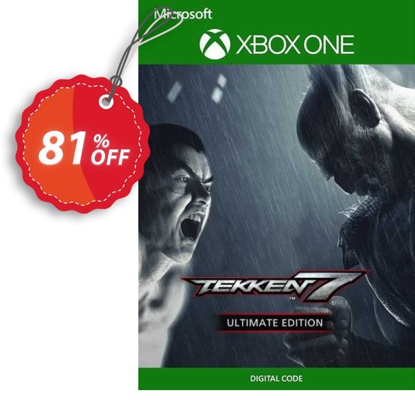 TEKKEN 7 - Ultimate Edition Xbox One, UK  Coupon, discount TEKKEN 7 - Ultimate Edition Xbox One (UK) Deal 2024 CDkeys. Promotion: TEKKEN 7 - Ultimate Edition Xbox One (UK) Exclusive Sale offer 