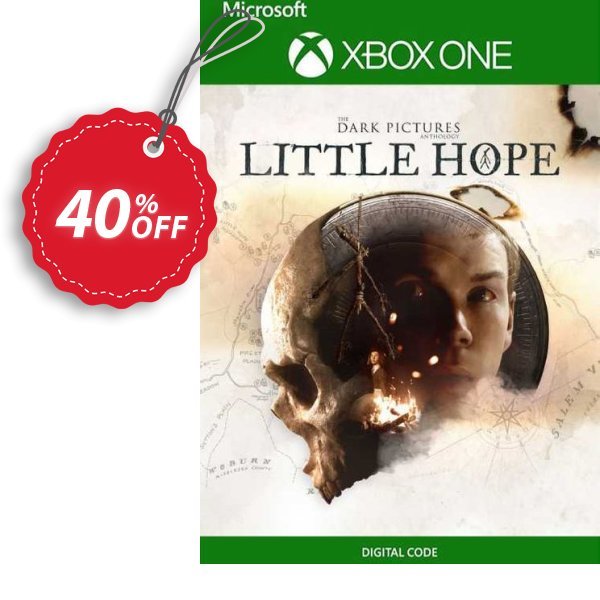 The Dark Pictures Anthology: Little Hope Xbox One, UK  Coupon, discount The Dark Pictures Anthology: Little Hope Xbox One (UK) Deal 2024 CDkeys. Promotion: The Dark Pictures Anthology: Little Hope Xbox One (UK) Exclusive Sale offer 