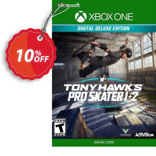 Tony Hawk&#039;s Pro Skater 1 + 2 Deluxe Edition Xbox One, EU  Coupon, discount Tony Hawk's Pro Skater 1 + 2 Deluxe Edition Xbox One (EU) Deal 2024 CDkeys. Promotion: Tony Hawk's Pro Skater 1 + 2 Deluxe Edition Xbox One (EU) Exclusive Sale offer 