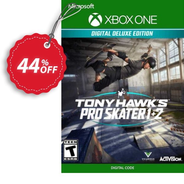 Tony Hawk&#039;s Pro Skater 1 + 2 Deluxe Edition Xbox One, US  Coupon, discount Tony Hawk's Pro Skater 1 + 2 Deluxe Edition Xbox One (US) Deal 2024 CDkeys. Promotion: Tony Hawk's Pro Skater 1 + 2 Deluxe Edition Xbox One (US) Exclusive Sale offer 